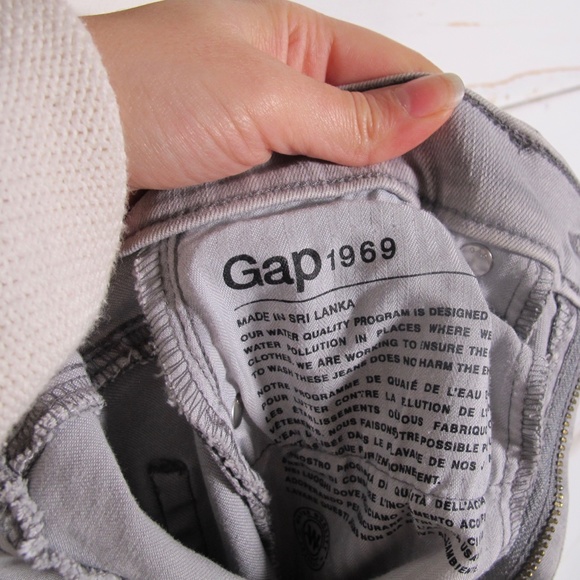 GAP 1969 Skinny Gray Jeans - Picture 7 of 13